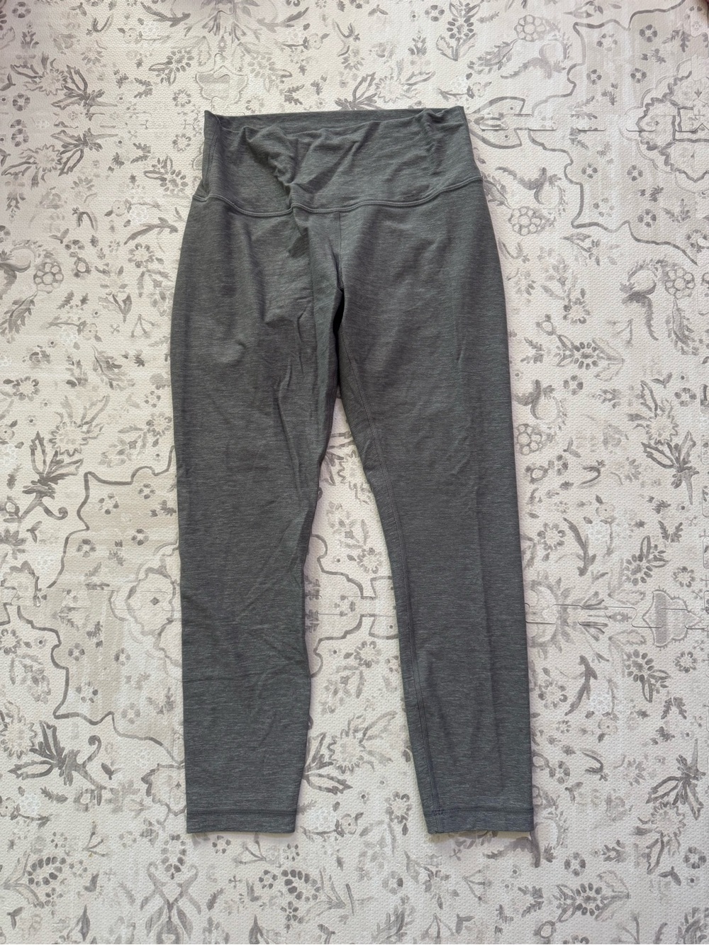High-Waist Gray lululemon Leggings